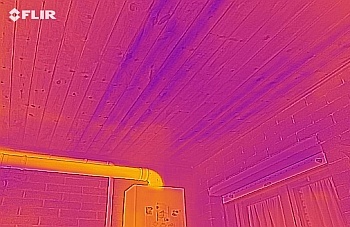 MODERNA STRUMENTAZIONE termografia per ricerca infiltrazioni